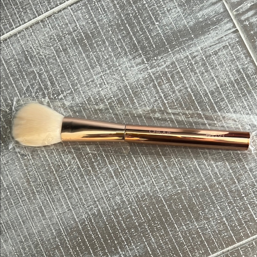 Royal & Langnickel Brush Chique Blush Rose Gold Handle Face Powder Vegan Bristle